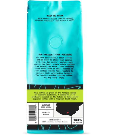 Coffee Ground 227g Bag Guatemala Espresso Ground Coffee Nuts & Fruits Notes 100% Arabica Light Roast Speciality Freshly Roasted Single Origin (We Are Coffee Co) Ground Espresso 227 g (Pack of 1) - Buy Online on GoSupps.com