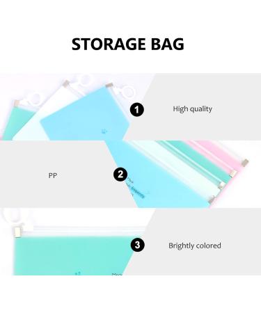 FRCOLOR 24 STK Airtight Zip Pocket for Face Masks | Mouth Protection Holder & Storage Box | 3 Pcs Organizers in Various Colors | 22x13cm - Buy Online on GoSupps.com