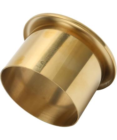 Premium Stainless Steel Hair Dryer Holder Insert Firm & Stylish Bathroom Stand for Home Hotel & Salon Gold Finish - Buy Online on GoSupps.com