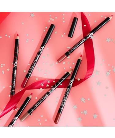 KALLORY Black Lipstick Black Colored Pencils 36 pcs and Liners Pen Shaping Matte Lipstick Makeup Women Liner for Lip Girls Pencil Colors Matte Eyeliner Black Pencils 1 count (Pack of 1) As Shownx3pcs - Buy Online on GoSupps.com