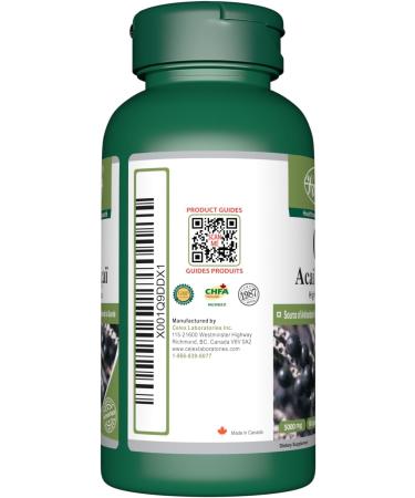 VORST Acai Berry 500mg 10:1 Extract (5000mg Raw Equivalent) with Vitamin C 90 Capsules | Antioxidant Supplement for Digestion Health Immune Health & Anti Aging | Includes Vitamin C | Powder Pills | 1 Bottle 90 count (Pack of 1) - Buy Online on GoSupps.com