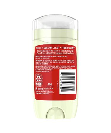 Old Spice Aluminum-Free Deodorant for Men Fiji 3 Oz (Pack of 3) - Palm Tree Scent - Inspired by Nature - Buy Online on GoSupps.com