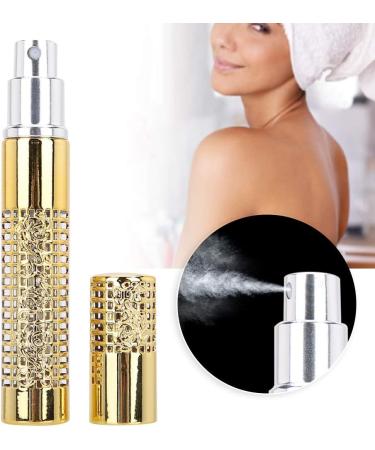 Verdant Touch Metal Perfume Bottle Refillable 5ml Metal Perfume Spray Bottle Essential Oil Travel AtomizerGold - Buy Online on GoSupps.com