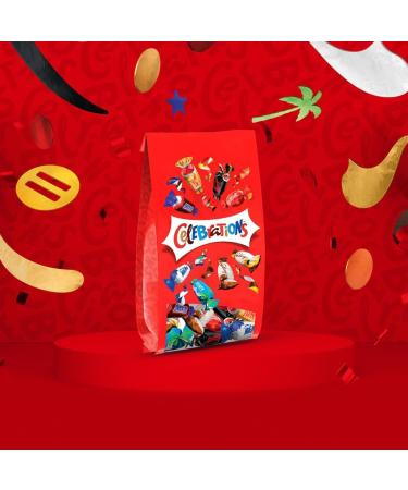CELEBRATIONS - Assortment of Milk Chocolates to Share - SNICKERS TWIX MARS MALTESERS BOUNTY and others - Ballotin format - Buy Online on GoSupps.com