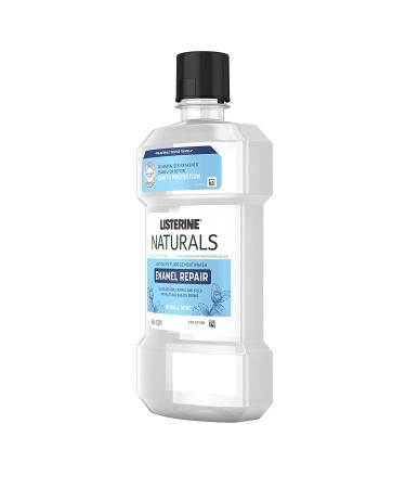 Listerine Naturals Enamel Repair Mouthwash - Herbal Mint, 500 mL | Restore Tooth Enamel & Freshen Breath - Buy Online on GoSupps.com