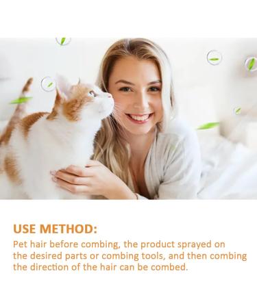  Naqqios Detangling Spray for Pets 100ml Leave-In Formula No Tangle Formula Gentle Care Gel for Dogs and Cats Softening Coat Treatment Daily Care Solution - Buy Online on GoSupps.com