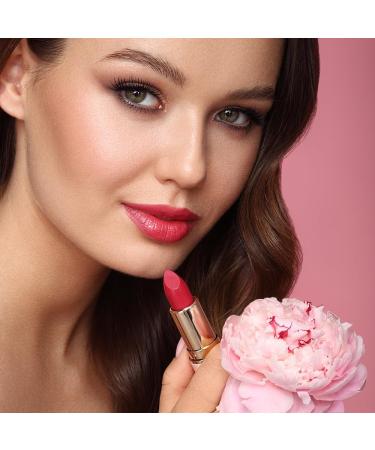 Eveline Cosmetics Flower Garden Moisturizing Lipstick - No. 01 Flower Garden Series | Vegan Formula with Hyaluronic Acid & Peony Extract - Buy Online on GoSupps.com