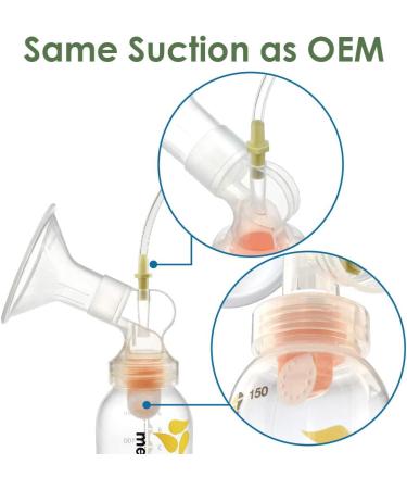Maymom Top Hole Connector for Medela Breast Pumps - Compatible and Replaces Medela Connector II - Buy Online on GoSupps.com