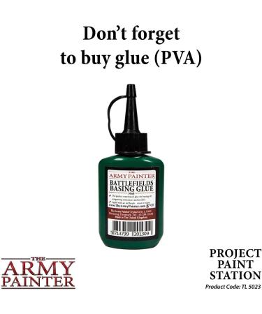 The Army Painter Model Paint Stand & Brush Holder - Dropper Bottle Paint Rack & Organizer for Acrylic Painting - Holds 30 Warpaints, 7 Paintbrushes, and Water Cup - Buy Online on GoSupps.com