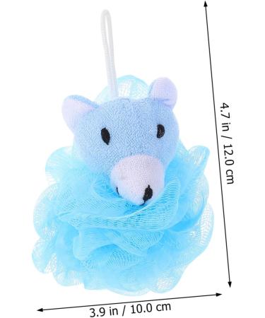 Healeved 4pcs Exfoliating Bath Ball Flower Scrubber | Loofah & Foam Body Wash Puff - Premium Bath Supplies for a Refreshing Shower Experience - Buy Online on GoSupps.com