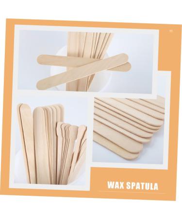 Minkissy 300 Pcs Waxed Wooden Sticks Set | Nose Hair Removal Rods | Professional Wax Tools & Depilatory Applicators for Makeup - Buy Online on GoSupps.com