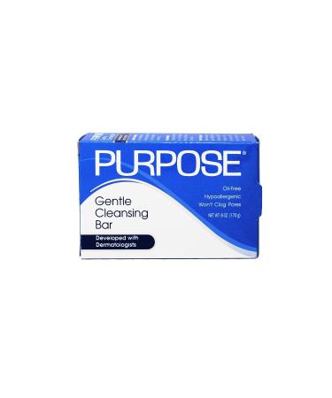PURPOSE Cleansing Bar 6 oz - Pack of 6 | Gentle Soap for Clean & Clear Skin - Buy Online on GoSupps.com
