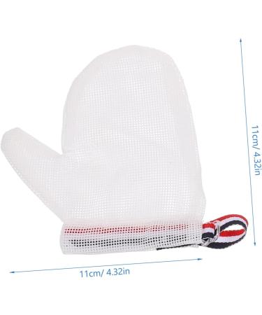 minkissy 2 Pairs Anti-eating Gloves Girl New Born Essentials for Essentials for Newborn Finger Sucking Stop Newborn Pacifiers Kids Nail Biting Mittens Nylon White Baby - Buy Online on GoSupps.com