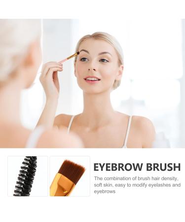 6pcs Pink Eyebrow Brush Set | Mascara & Powder Brushes | Miss Artificial Fiber Perfect for Flawless Brows - Buy Online on GoSupps.com