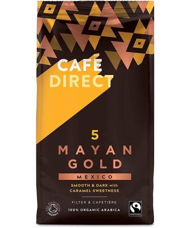 Caf Direct Fairtrade 5 Mayan Gold Mexico Whole Beans 227g