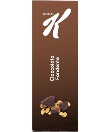Kellogg's Barre sp ciale K | Saveur chocolat noir | Flocons multic r ales croustillantes avec de d licieuses boucles de chocolat | 100 % bl entier | 6 barres de 21 5 g (lot de 129 g) 6 Unit (Confezione da 1) - Buy Online on GoSupps.com