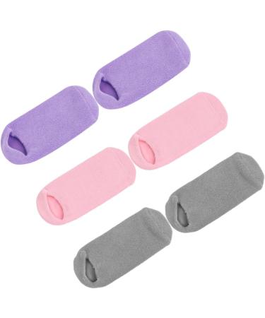 minkissy 6 Pairs Foot Gel Socks Miss Spa Women's Socks Vegetable Gel - Buy Online on GoSupps.com