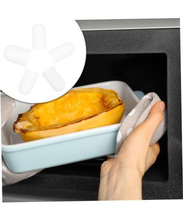 FRCOLOR 5pcs Insulated Silicone Finger Cots - Food Grade Finger Sleeves & Caps for Safe Cooking - Buy Online on GoSupps.com
