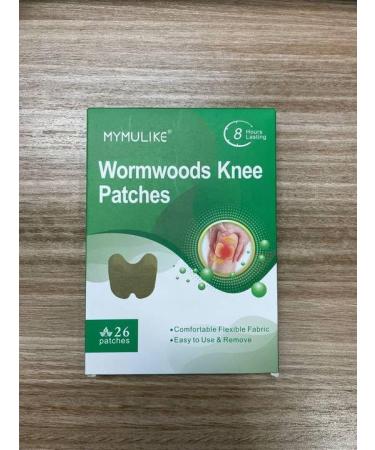 MYMULIKE Pain Relief Patch - 52 Pcs Wormwood Knee Patches for 24h Relief | Arthritis & Joint Pain | No Side Effects - Buy Online on GoSupps.com