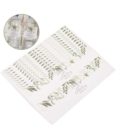 FUNOMOCYA 10pcs Mineral Water Bottle Sticker Ornament Drink Stickers for Cups Celebration Party Supplies Bride - Buy Online on GoSupps.com