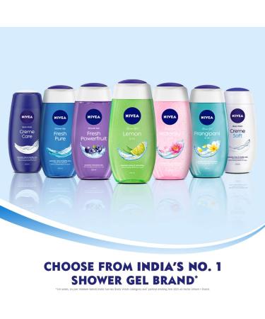 Buy Nivea Care Shower Gel Lemon & Oil 250ml | Refreshing Moisture for All Skin Types - International Shipping Available - Buy Online on GoSupps.com