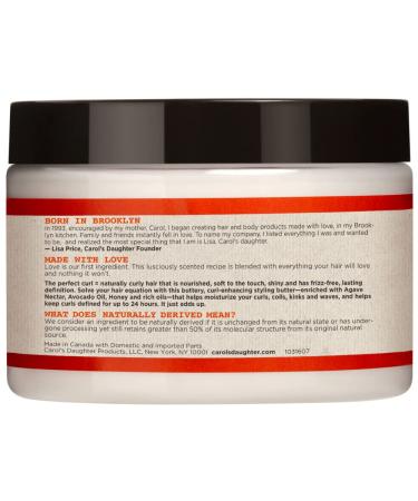 Carol's Daughter Hair Milk Curl Defining Butter | Agave, Avocado Oil & Honey | Silicone & Paraben-Free | 12 oz - Buy Online on GoSupps.com