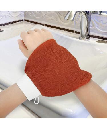 Betroy Exfoliating Peeling Gloves - 4 Pack Scrubbing Gloves for Gentle Dead Skin Removal in Shower - Buy Online on GoSupps.com
