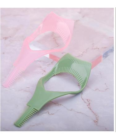 3in1 Eyelashes Tools Mascara Shield Applicator Guard 3pcs Conversatioy Mascara Applicator Lash Mascara Shield Makeup Cosmetic Lash Guard (Green) - Buy Online on GoSupps.com