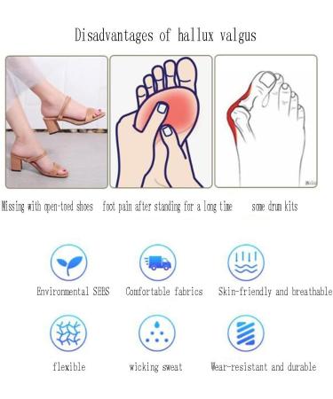 DEAVER Bunion Corrector Orthopedic Toe Separator - Pain Relief & Correction - 1 Pair (S) - Buy Online on GoSupps.com