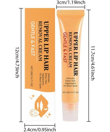 Cr me d pilatoire pour le visage cr me d' limination de la barbe pilation hormonale pour femme peau douce lisse rafra chissante et non grasse pour tous les types de peau 20 g (taille unique 1 pi ce 1 g (Lot de 1) - Buy Online on GoSupps.com