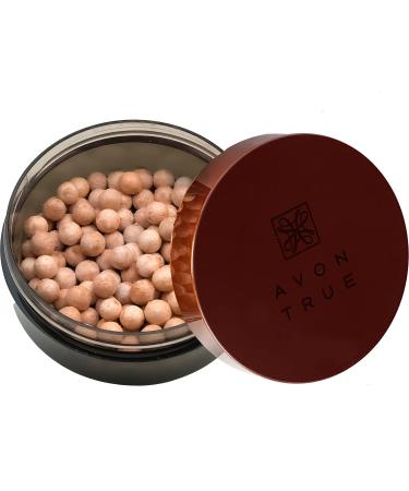 Avon True Colour Glow Powder Pearls - Medium Tan for a Shimmering Bronzed Complexion | International Shipping Available - Buy Online on GoSupps.com