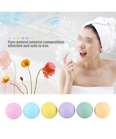 Essential Oil Spa Bombs - Handmade Aromatherapy Bath Bombs for Relaxation & Moisturizing - 6pcs Set - Buy Online on GoSupps.com