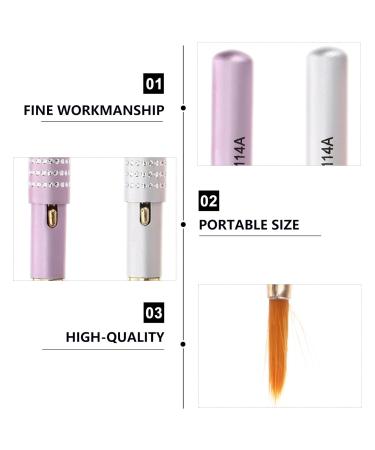 FRCOLOR Retractable Lip Brush Set - 15 Pcs Double-Ended Makeup Tool for Lipstick & Lip Gloss - Assorted Colors - Buy Online on GoSupps.com