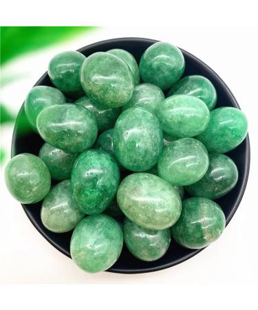 100g Natural Green Strawberry Crystal Tumbled Stone Polished Gravel Irregular Stone Specimen Gemstones