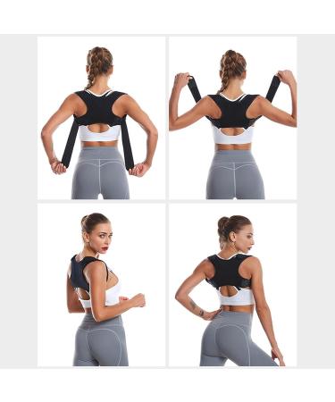 Adjustable Posture Corrector for Back | Stretchy Posture Corrector | Back Support Shoulder Brace with Adjustable Fit for Daily Comfort - Buy Online on GoSupps.com