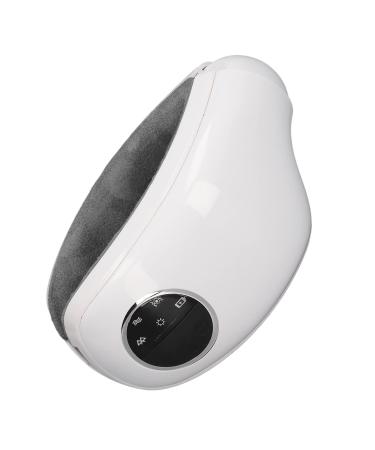 Electrical eye massage device rechargeable eye massage device with heat vibration music and adjustable straps for relaxation and good ledge pine post -natal care