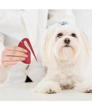 Display Knife Cat - 10-Piece Knot Comb Set for Pet Care | Hair Removal & Massage Tool for Cats (Red) - Buy Online on GoSupps.com