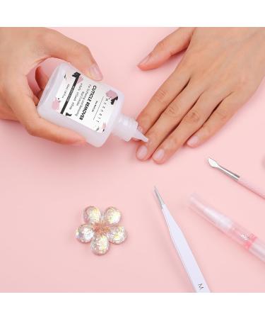 Makartt Cuticle Remover Liquid - 50ml Professional Cuticle Softener for Salon Quality Manicure & Pedicure | Instant Cuticle Cream & Dissolver for Dry Cuticles - Milk White - Buy Online on GoSupps.com