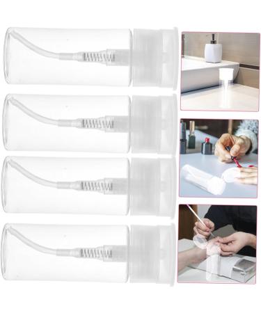 PLAFOPE 1 Set Nail Polish Remover Bottle Travel Empty Pump Bottle Empty Bottle Push down Pump Bottle Travel Bottle Liquid Press Pumping Makeup Remover Bottle White Pp - Buy Online on GoSupps.com