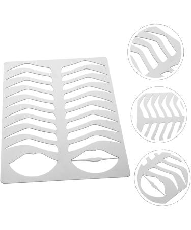  FOMIYES FOMIYES Metal Eyebrow Stencil for Lips and Eyebrows Practice Stencil for Beauty - Buy Online on GoSupps.com