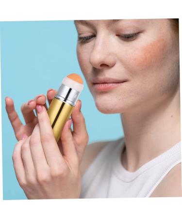 Healeved 4pcs Massaging Rolling Volcanic Stone Oil- Resistant Face Roller mediumx4pcs Goldenx4pcs - Buy Online on GoSupps.com