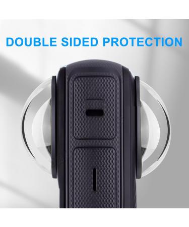 Higatful Insta 360 X4 Tempered Glass Lens Protector | 10H Hardness | Clear Lens Cover for Insta360 X4 Accessories - Buy Online on GoSupps.com