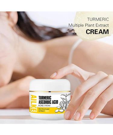 AILKE BOOST LUSTER AILKE Natural Turmeric Acne Remove Face Cream Brightening Reduce Blackheads Pimples With Niacinamide and Multiple Plant Extracts Clean Skin Unclog Pores 50g Pack of 3 - Buy Online on GoSupps.com