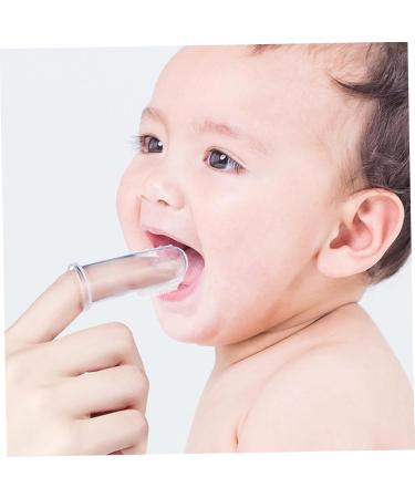 Tovinanna 3-Piece Silicone Milk Toothbrush Set | Toddler & Children Finger Toothbrushes for Effective Oral Care - Buy Online on GoSupps.com