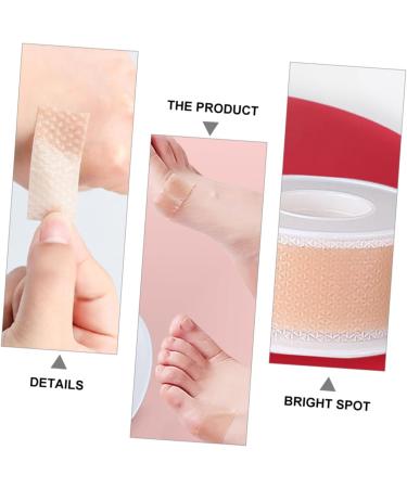 NOLITOY Anti-Wear Paste Shoe Stickers for High Heels - Moleskin Tape & Foot Stickers - 100x2CM Invisible TPU Assorted Colors - International Shipping Available - Buy Online on GoSupps.com