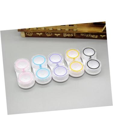 Veemoon 30 pcs Contact Lens Holder Carrier Bag Decorative Eye Case & Container for Lenses Ideal for Travel & Storage - Buy Online on GoSupps.com
