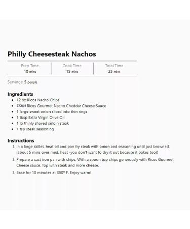 Ricos Gourmet Nacho Cheese Sauce - 107 oz. | Rich and Flavorful for Nachos and More - Buy Online on GoSupps.com