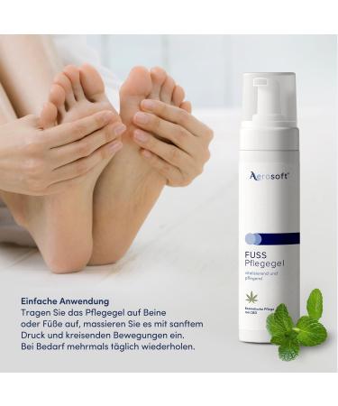Aerosoft Foot Care Gel Cream Formula 100 ml - Buy Online on GoSupps.com