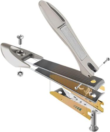 HCHGJKN Nail Clippers Stainless Steel Splash Nail Clipper Nail Clipper Set Nail Tools(Small) - Buy Online on GoSupps.com