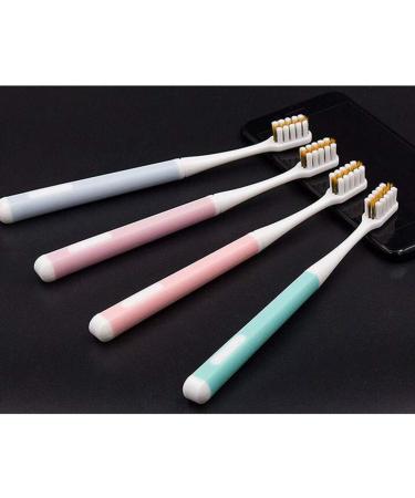 WXPJMDFC Spiral Bristle Toothbrushes - Manual Deep Cleaning Pack of 4 for Stain & Plaque Removal | Body Care Essentials - Buy Online on GoSupps.com